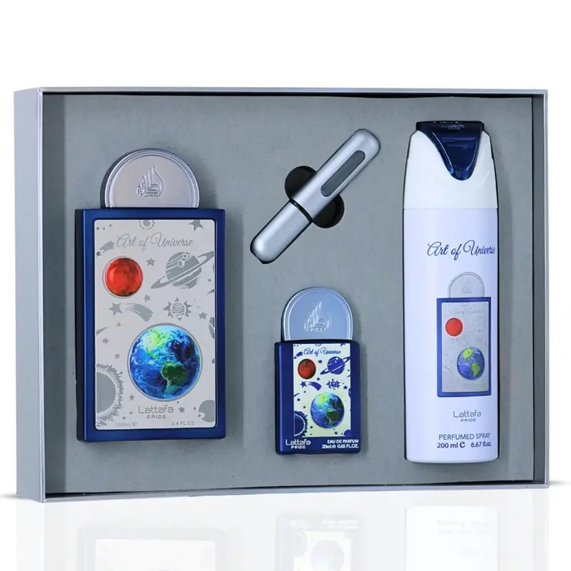 Lattafa Pride Art of Universe 4-piece gift set