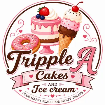 Tripple A Cakes & Ice Cream Depot logo
